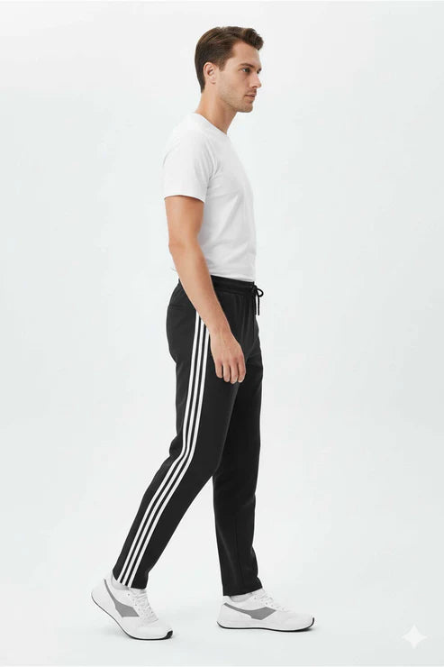 Men’s Striped Quick-Dry Active Trousers